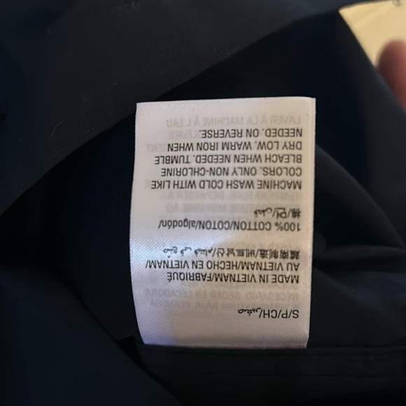 INC Neo-punk deep black button shirt, size Small - Picture 5 of 6